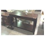 Hall stand with undershelf 48x18x29