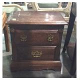Two drawer nightstand project piece 23x16x24
