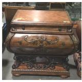 Bombay hallstand small drawer over large drawer