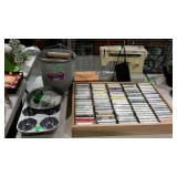 Misc - mop bucket with wringer, Nordic bundt pan,