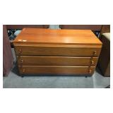 Three drawer modular built in style dresser