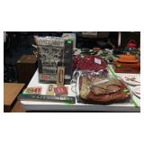 Home decor - four baskets, silk duvet cover and 2