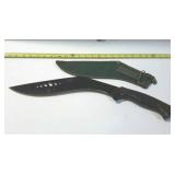 Knife with canvas sheath - 13" long made in China