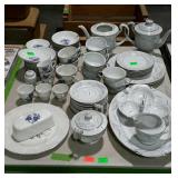 China Dishware, misc pieces of 2 different