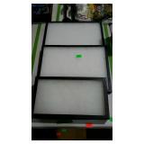 Jewelry displays, 3 cases,money 15 x 9 x 2"