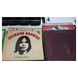 Record albums. 33 RPM. 30+ albums. Mostly Rock.