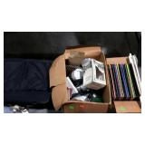 Household. Racks, shelving, suitcase,