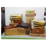 Cigar box collection - fifteen total and a