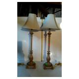 Home decor table lamps - candlestick style with