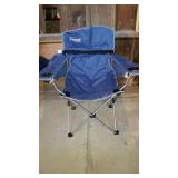 Coleman folding lawn / bag chair with storage bag