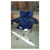 Coleman folding lawn / bag chair with storage bag