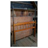 Full size headboard and bed frame frame does have