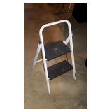 Folding step stool