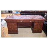 Office Furniture, credenza type desk knee hole