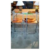 Pair of counter stools, contemporary design