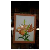 Watercolor by Christine Schmidt - floral still