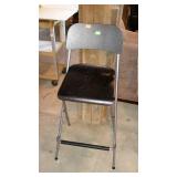 Counter Stool, contemporary style gray color