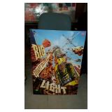 Miller Beer tin advertising sign newer sign and