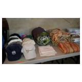 Household - curtains, wreath holders, stocking,