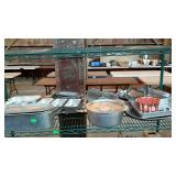 Top shelf metal - fish cooker, pot, copper mold,