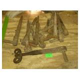 Vintage hinge hardware