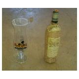 Triple Sec wine bottle and hard rock cafe
