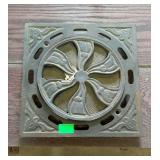 Antique register vent, 10.5 x 10.5", again