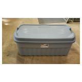 Large Rubbermaid Roughneck storage container. 50