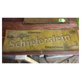 Antique metal Farm Implement Sign, German