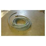 Air hose, about 50 foot, good gray rubber hose