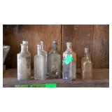 Group lot of medicine bottles, 10 bottles total