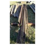Steel Lot, steel "I" beams 4 x 6" x two are 13ft