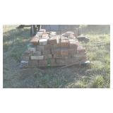 Skid lot of bricks