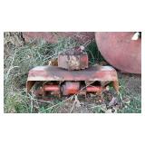 Tiller digger for front mount for the Gravely