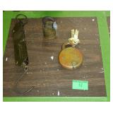 Vintage locks and scale