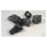 Emerald gemstones, natural rough 500 carats