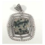 Ocean Jasper 925 Sterling pendant