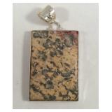 Mexican birds eye Jasper Sterling