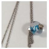 Sterling chain with pendant