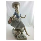 Figurine, Lladro Mirth in the Country 1974