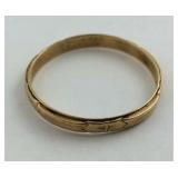 14k gold band size 10.5