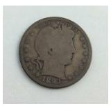 1893 Barber Quarter