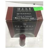Ammo, federal 12ga shotgun shells full box 1