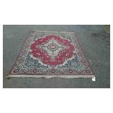 Wool area rug, with center medallion does need to