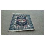 Oriental wool rug, does need to be cleaned and