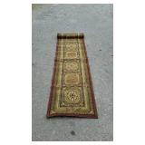 Wool hallway runner, does have crease folds from