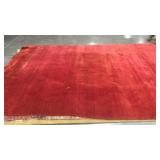 8x11 Red room rug, needs cleaned