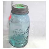 Number 13 perfect ball mason jar 7 inches tall