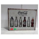 Coke cola reproduction sign 16 by 13