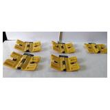 Five adjustable mint craft post levels